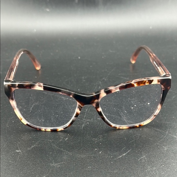 Emporio Armani Brown Cat-Eye Glasses main image 4